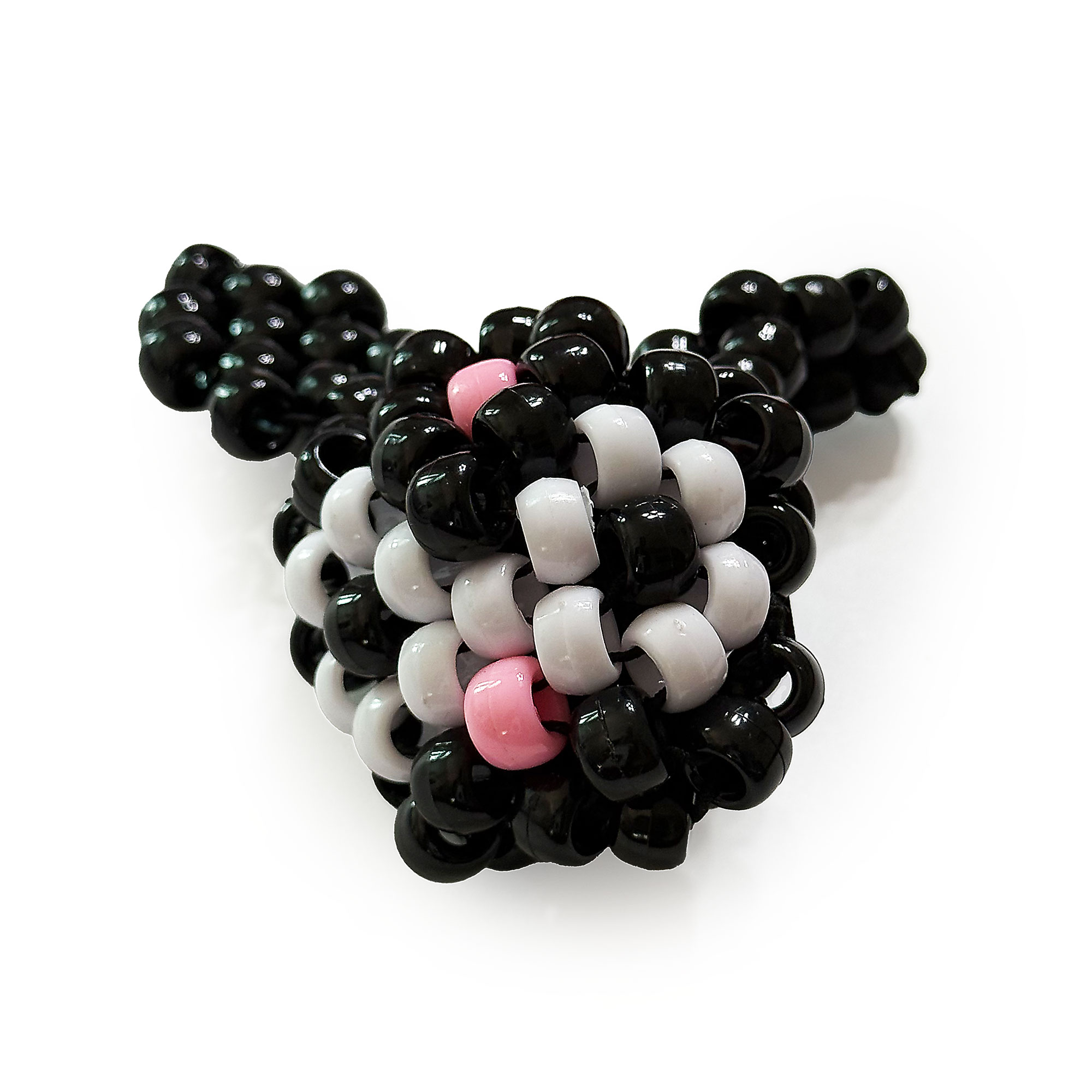 Penguin Bead Keychain