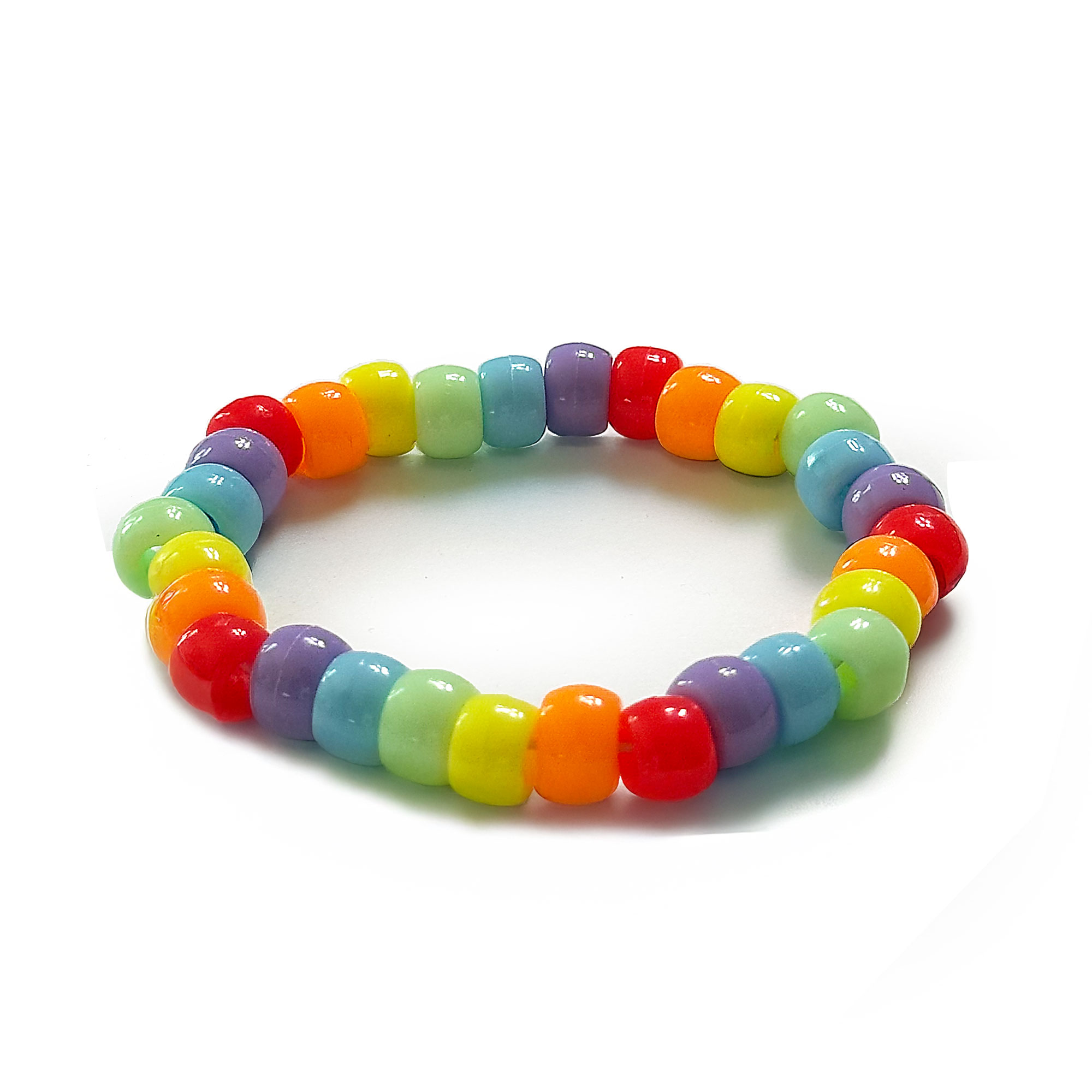 Rainbow Bliss Bead Bracelet
