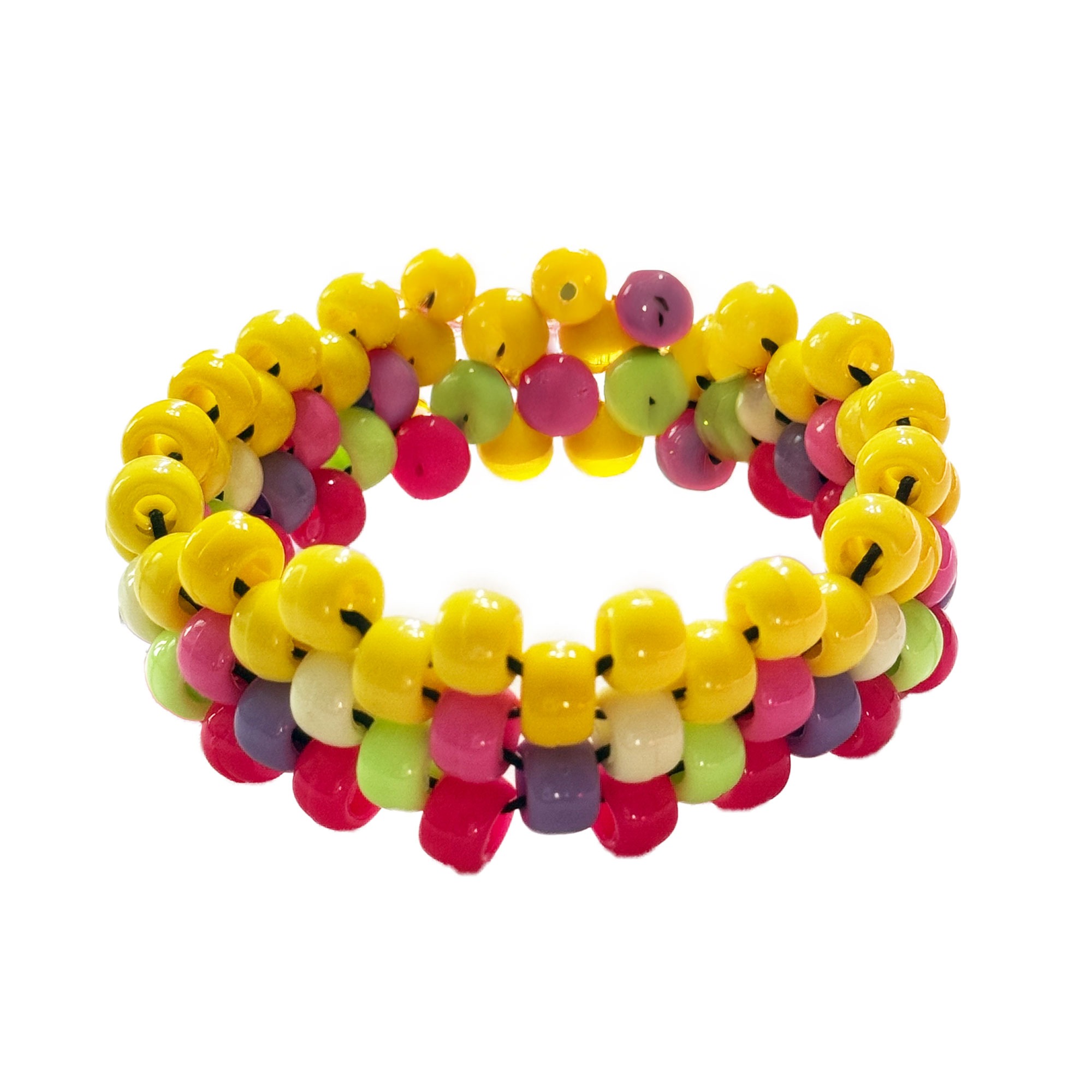 Cheerful Burst Beaded Bracelet